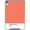 Living Coral iPad 11th Gen (2025) Clear Case