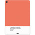 Living Coral Apple iPad Air Skin