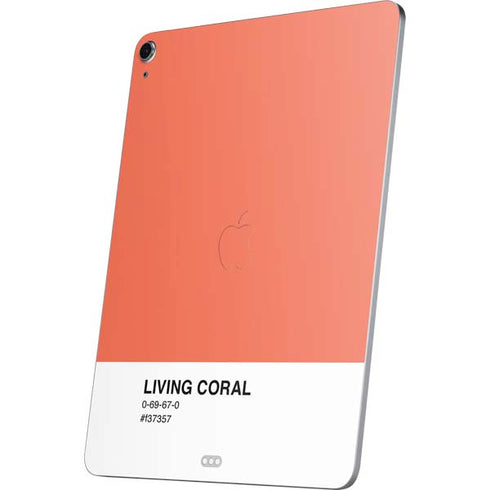 Living Coral Apple iPad Air Skin
