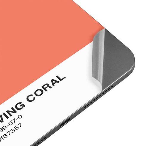 Living Coral Apple iPad Mini Skin