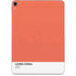 Living Coral Apple iPad Pro Skin