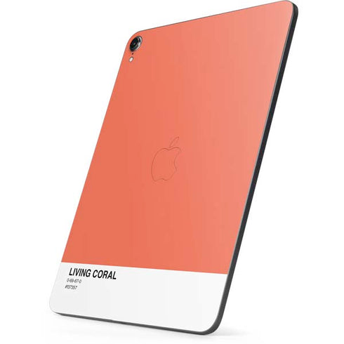 Living Coral Apple iPad Pro Skin
