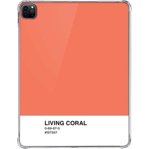 Living Coral iPad Pro 11in (2024) Clear Case