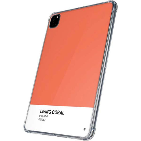 Living Coral iPad Pro 11in (2024) Clear Case