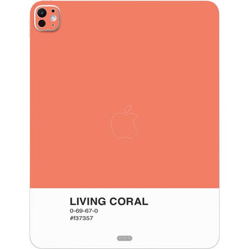 Living Coral iPad Pro 13in M4 (2024) Skin