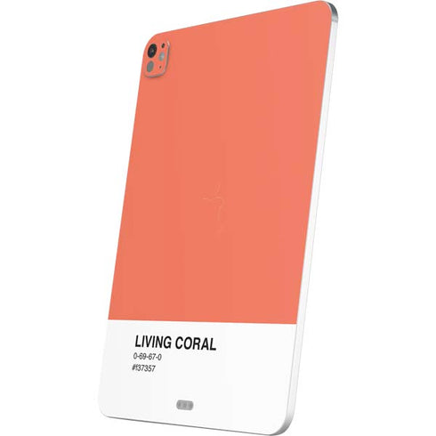 Living Coral iPad Pro 13in M4 (2024) Skin