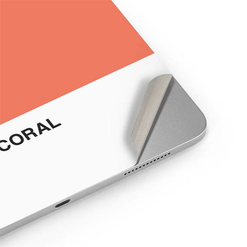 Living Coral iPad Pro 13in M4 (2024) Skin