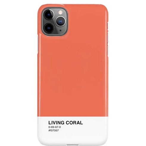 Living Coral iPhone Cases