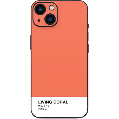 Living Coral iPhone Skins