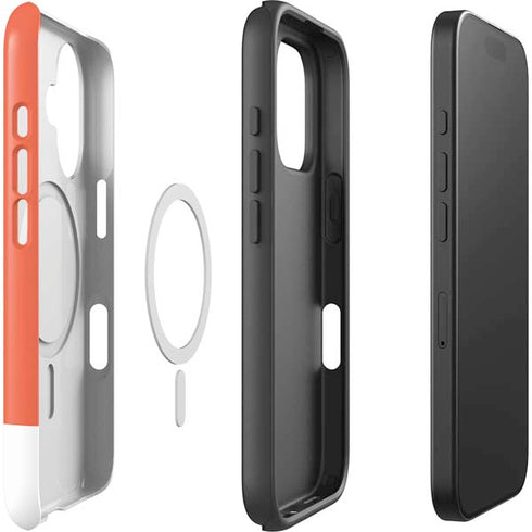 Living Coral iPhone 16 Magsafe Impact Case