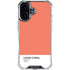 Living Coral iPhone 16 Plus Clear Case