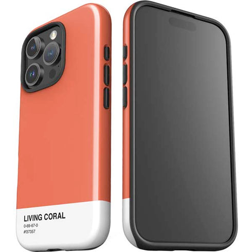 Living Coral iPhone 16 Pro Impact Case