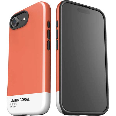 Living Coral iPhone 16e Impact Case