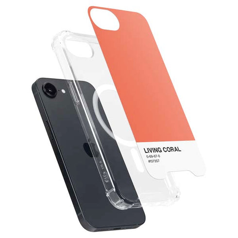 Living Coral iPhone 16e MagSafe Case
