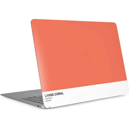 Living Coral Apple MacBook Air Skin