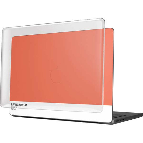 Living Coral MacBook Pro 14in (2021-24) Case plus Skin