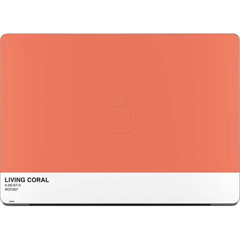 Living Coral Apple MacBook Pro 14-inch Skin