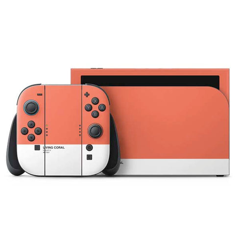 Living Coral Nintendo Skins