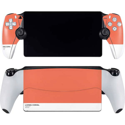 Living Coral PlayStation Portal Remote Player Skin