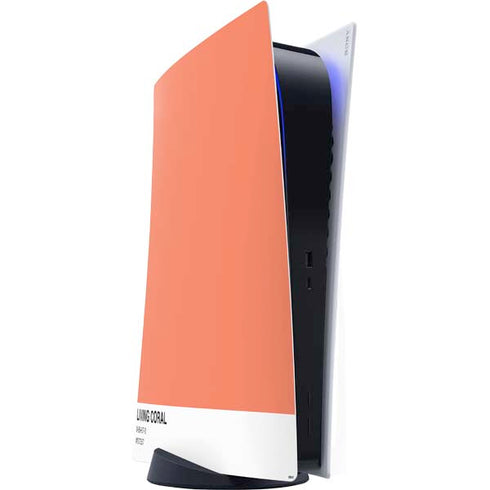 Living Coral PlayStation PS5 Skins