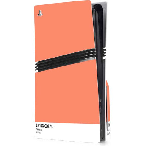 Living Coral PlayStation PS5 Skins