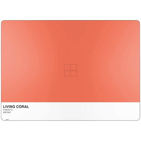 Living Coral Surface Laptop 7 13.8in Skin