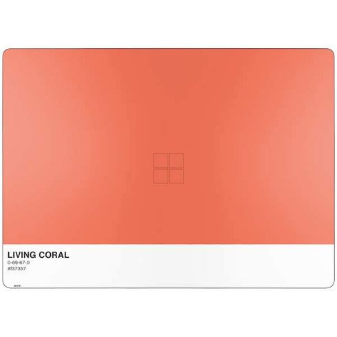 Living Coral Surface Laptop 7 15in Skin