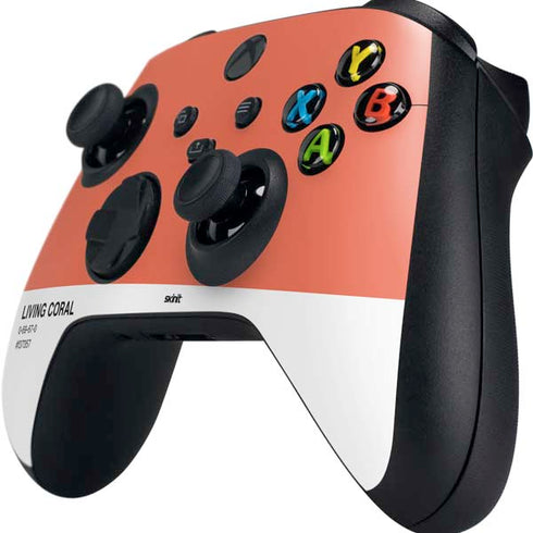 Living Coral Xbox Series X Controller Skin