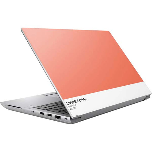 Living Coral HP ZBook Fury 16 G10 Skin