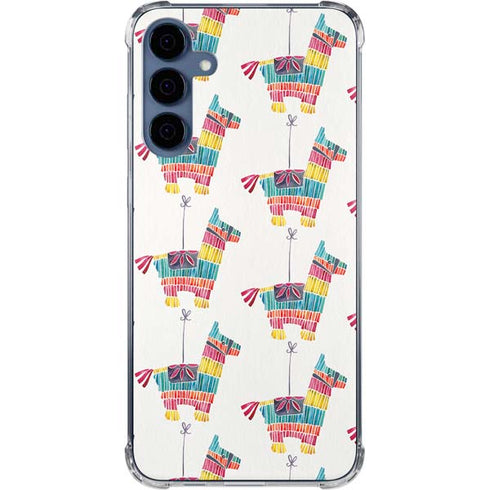 Llama Pinata by Cat Coq Galaxy A35 5G Clear Case