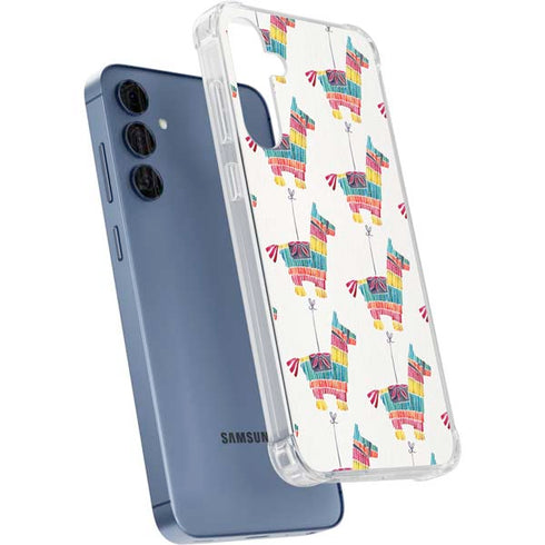 Llama Pinata by Cat Coq Galaxy A35 5G Clear Case