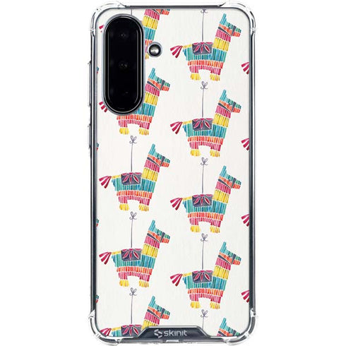 Llama Pinata by Cat Coq Galaxy A36 5G Clear Case