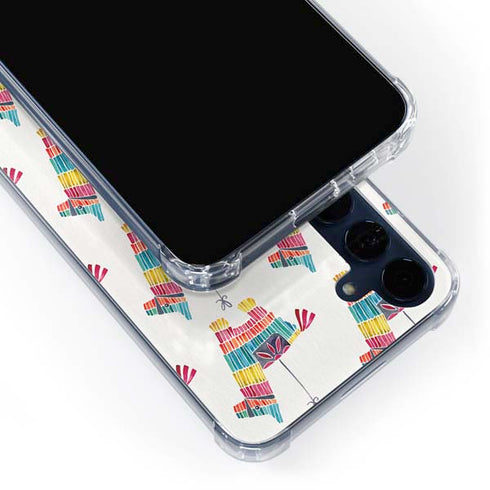 Llama Pinata by Cat Coq Galaxy A55 5G Clear Case
