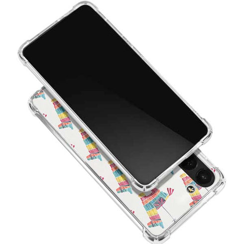 Llama Pinata by Cat Coq Galaxy S24 FE Clear Case