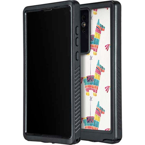 Llama Pinata by Cat Coq Galaxy S24 Ultra Waterproof Case