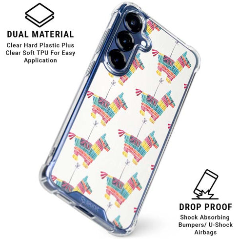 Llama Pinata by Cat Coq Galaxy S25 Clear Case