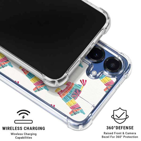 Llama Pinata by Cat Coq Galaxy S25 Plus Clear Case