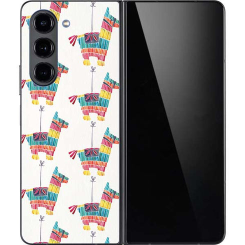 Llama Pinata by Cat Coq Galaxy Z Fold5 5G Skin