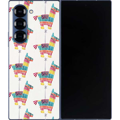 Llama Pinata by Cat Coq Galaxy Z Fold6 Skin