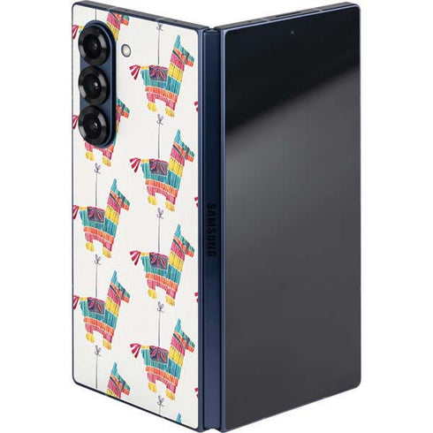 Llama Pinata by Cat Coq Galaxy Z Fold6 Skin