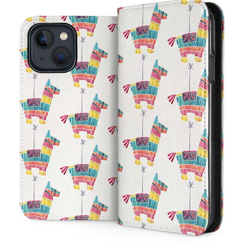 Llama Pinata by Cat Coq iPhone 15 Plus Folio Case
