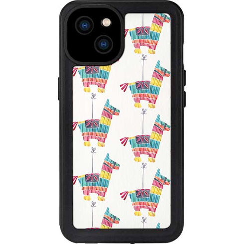 Llama Pinata by Cat Coq iPhone 15 Plus Waterproof Case