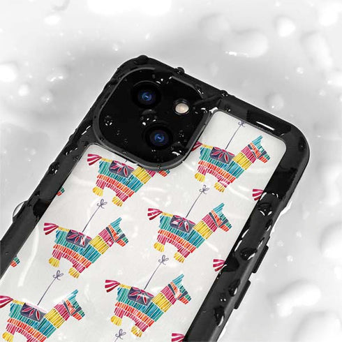 Llama Pinata by Cat Coq iPhone 15 Plus Waterproof Case