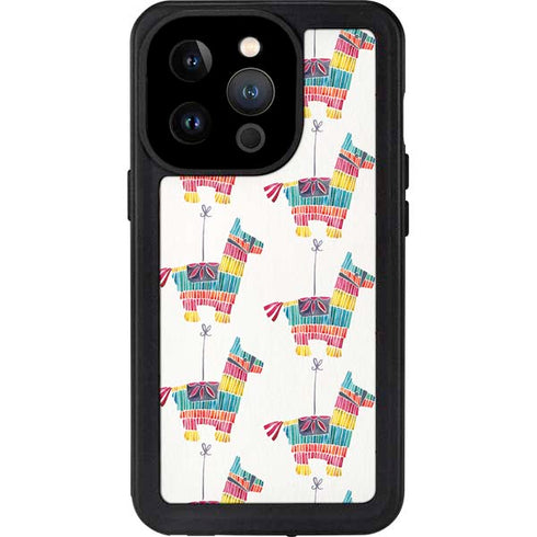 Llama Pinata by Cat Coq iPhone 15 Pro Waterproof Case