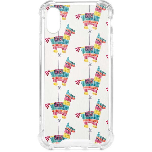 Llama Pinata by Cat Coq iPhone XS Clear Case