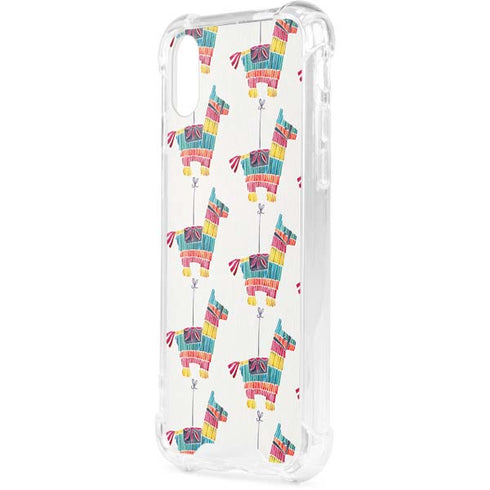 Llama Pinata by Cat Coq iPhone XS Clear Case