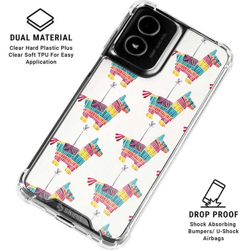 Llama Pinata by Cat Coq Moto G Power 5G (2024) Clear Case