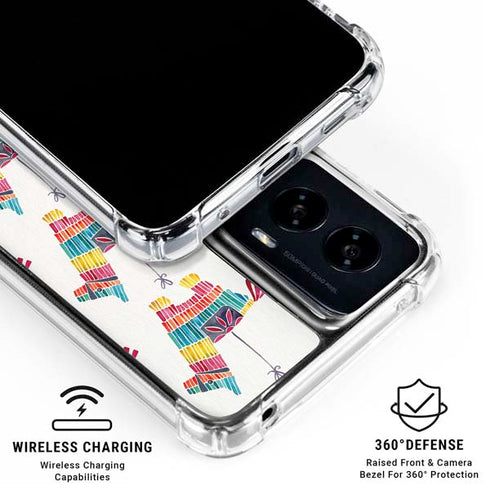 Llama Pinata by Cat Coq Moto G Power 5G (2024) Clear Case