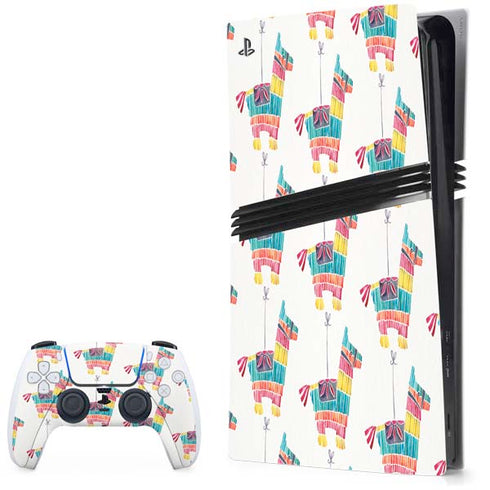 Llama Pinata by Cat Coq PS5 Pro Bundle Skin