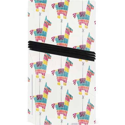 Llama Pinata by Cat Coq PS5 Pro Disk Console Skin